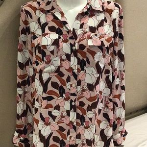 Ann Taylor button down blouse